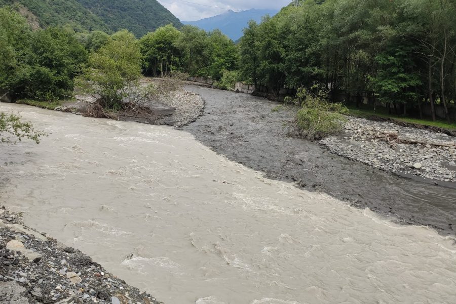 The Black and White Aragvi confluence