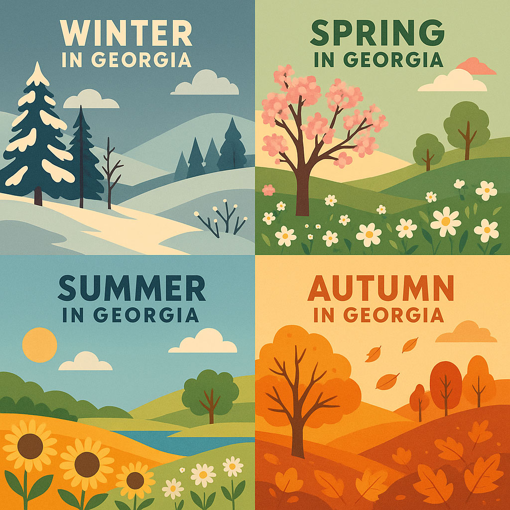 4 Seasons in Georgia