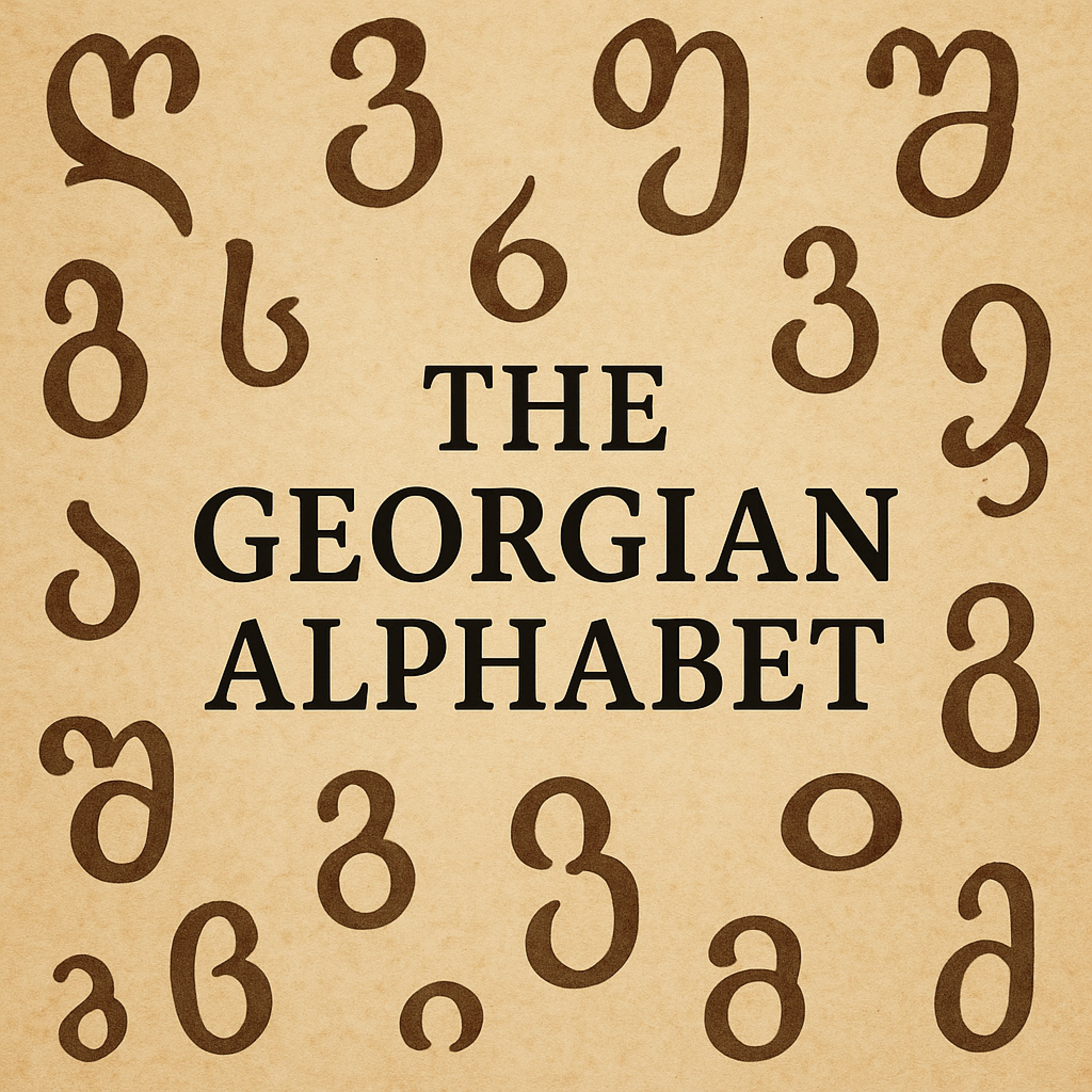 Georgian Language and Alphabet - TbilisiTrips